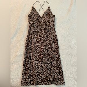 TopShop leopard dress size 6